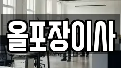 올포장이사