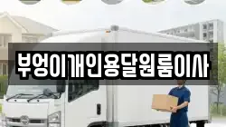 부엉이개인용달원룸이사