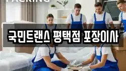 국민트랜스 평택점 포장이사