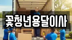 꽃청년용달이사