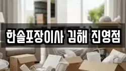 한솔포장이사 김해 진영점