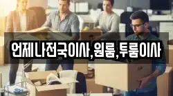 언제나전국이사,원룸,투룸이사