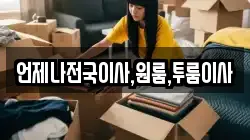 언제나전국이사,원룸,투룸이사