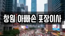 창원 아빠손 포장이사