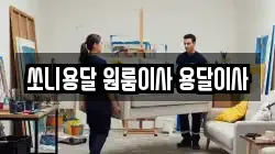 쏘니용달 원룸이사 용달이사