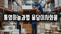 통영하늘과별 용달이사화물