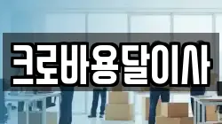 크로바용달이사