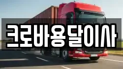 크로바용달이사