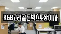 KGB고려골든박스포장이사