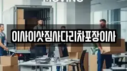 이사이삿짐사다리차포장이사