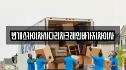번개스카이차사다리차크레인바가지차이사