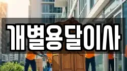 개별용달이사