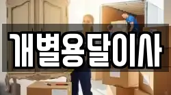 개별용달이사