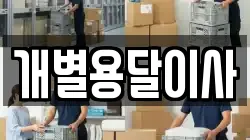 개별용달이사