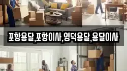 포항용달,포항이사,영덕용달,용달이사