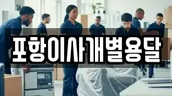 포항이사개별용달
