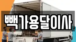 빽가용달이사