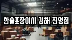 한솔포장이사 김해 진영점