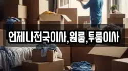 언제나전국이사,원룸,투룸이사