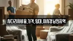 사다리차비용,가격,임대,이사경남전지역