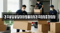 경주용달용달이사원룸이사경주이사포장이사
