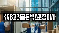 KGB고려골든박스포장이사