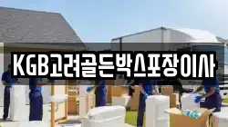 KGB고려골든박스포장이사