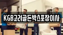 KGB고려골든박스포장이사