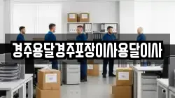 경주용달경주포장이사용달이사