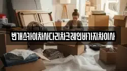 번개스카이차사다리차크레인바가지차이사