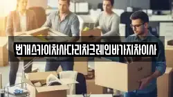 번개스카이차사다리차크레인바가지차이사