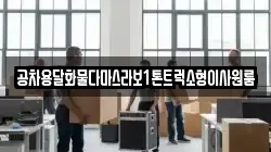 공차용달화물다마스라보1톤트럭소형이사원룸