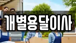 개별용달이사