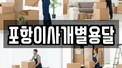 포항이사개별용달