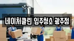 네이처클린 입주청소 광주점