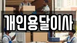 개인용달이사