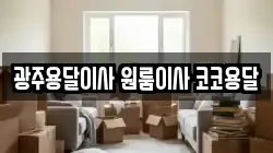 광주용달이사 원룸이사 코코용달
