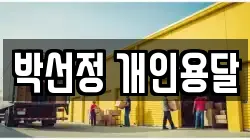 박선정 개인용달