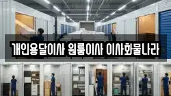 개인용달이사 원룸이사 이사화물나라