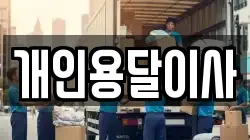 개인용달이사