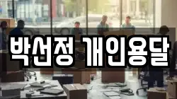 박선정 개인용달