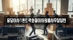 용달이사1톤트럭화물이사원룸사무실일반