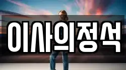 이사의정석