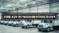 가자화물,용달차1톤트럭용달이사원룸반포장이사다마스라보퀵