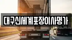 대구신세계포장이사명가