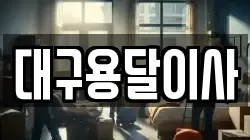 대구용달이사