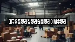 대구유품정리집정리원룸정리이사후정리
