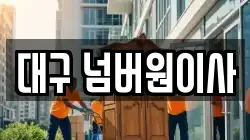 대구 넘버원이사