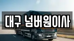 대구 넘버원이사