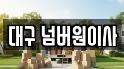 대구 넘버원이사
